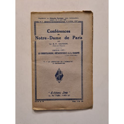 Conférences de Notre-Dame de Paris V- La liberation de l'humanite...