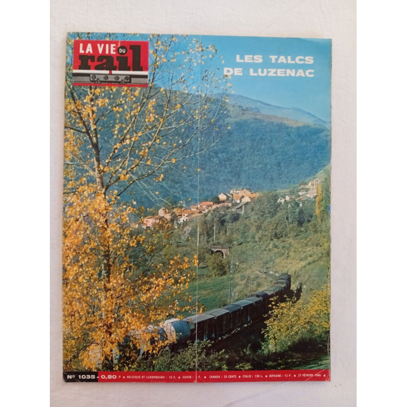 La vie du rail N.1035 - fevrier 1966