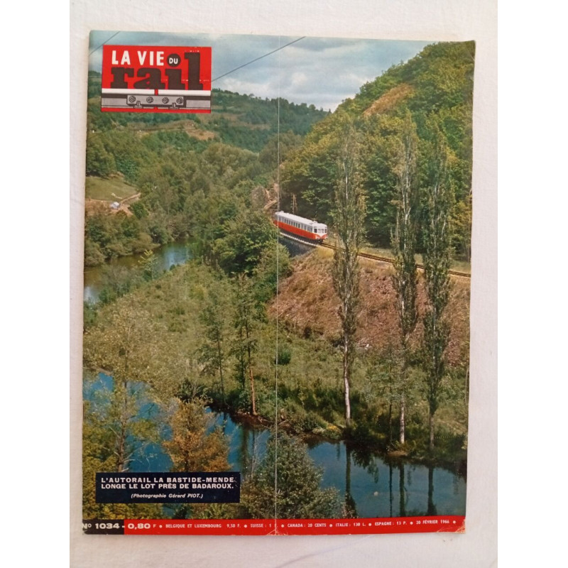 La Vie du Rail N. 1034 - fevrier 1966