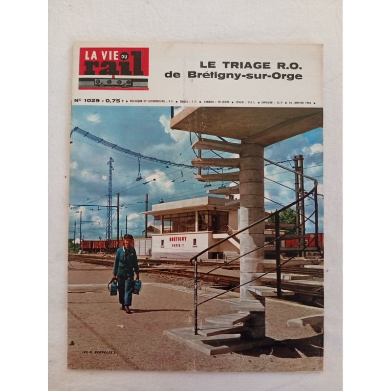 La vie du rail N.1029 - janvier 1966