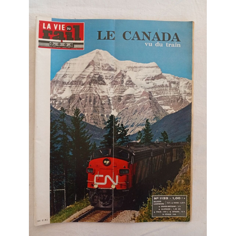 Le Vie du Rail N.1133 - fevrier 1968