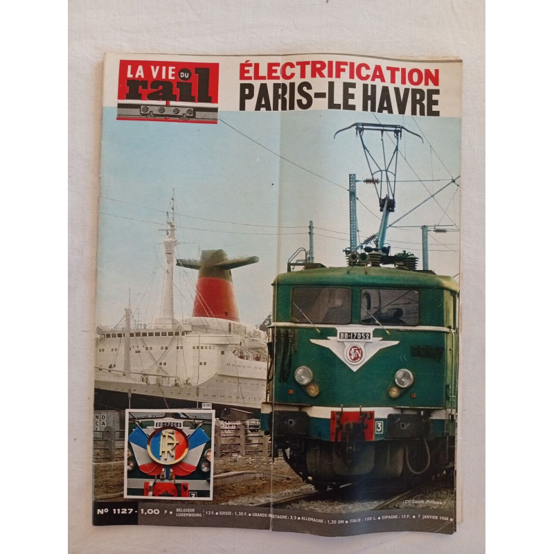 La vie du rail N.1127 - janvier 1968
