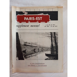 Paris-Est supplément mensuel N.1293 - mai 1971
