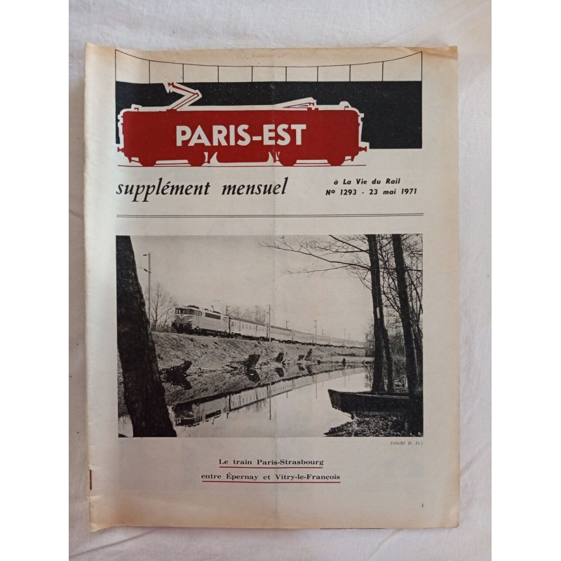 Paris-Est supplément mensuel N.1293 - mai 1971