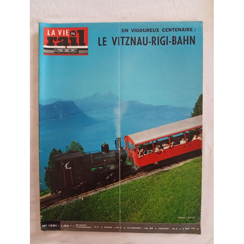 La vie du rail N.1291 - mai 1971
