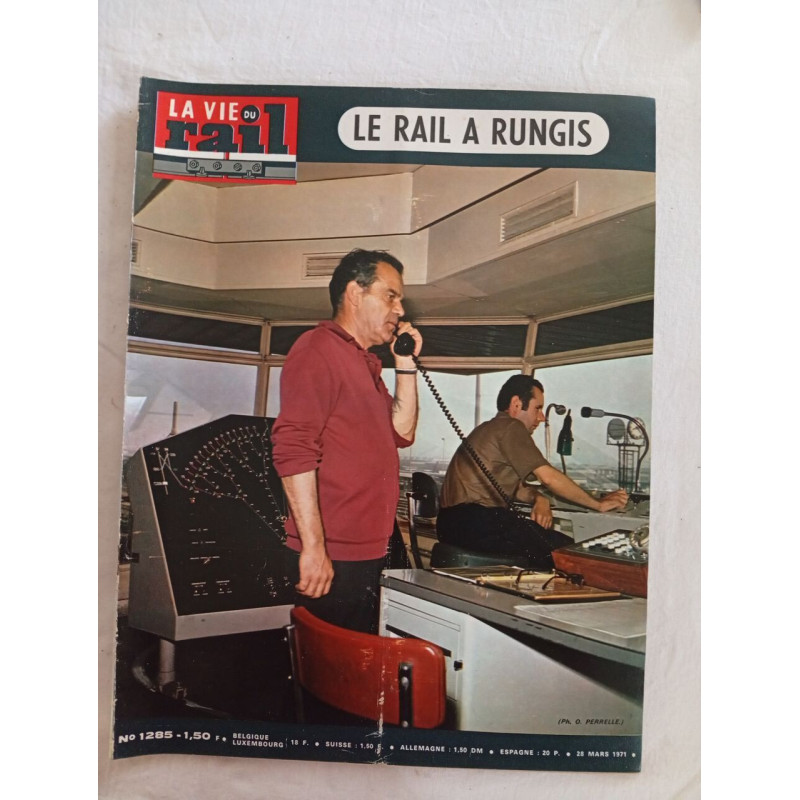 La vie du rail N.1285 - mars 1971