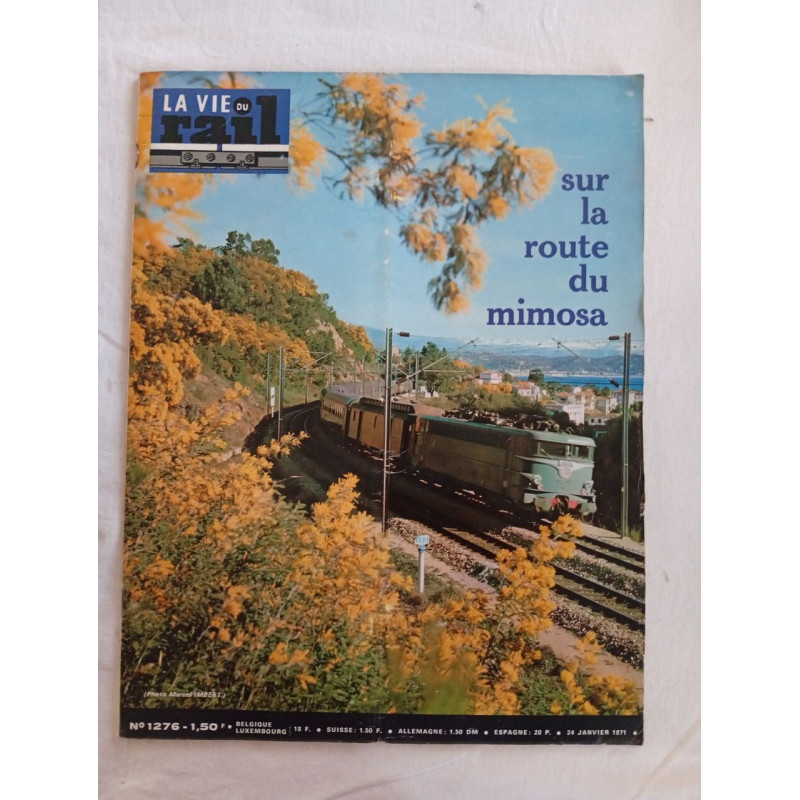 La vie du rail N.1276 - janvier 1971