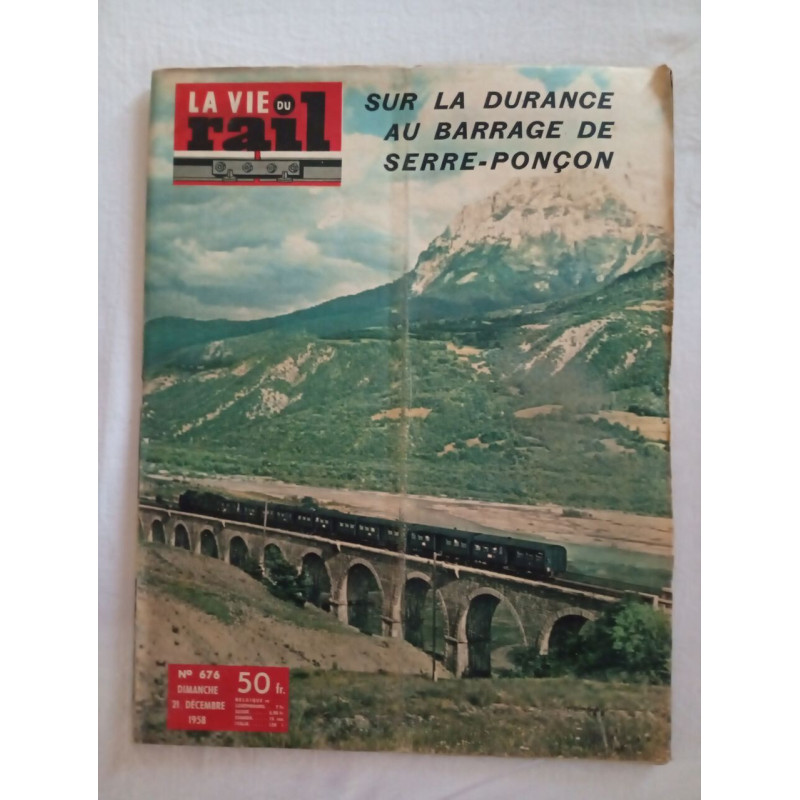 La vie du rail N.676 - decembre 1958