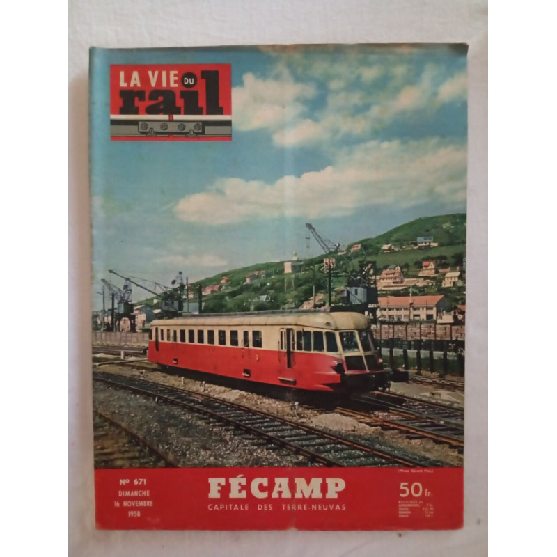 La vie du rail N.671 - novembre 1958