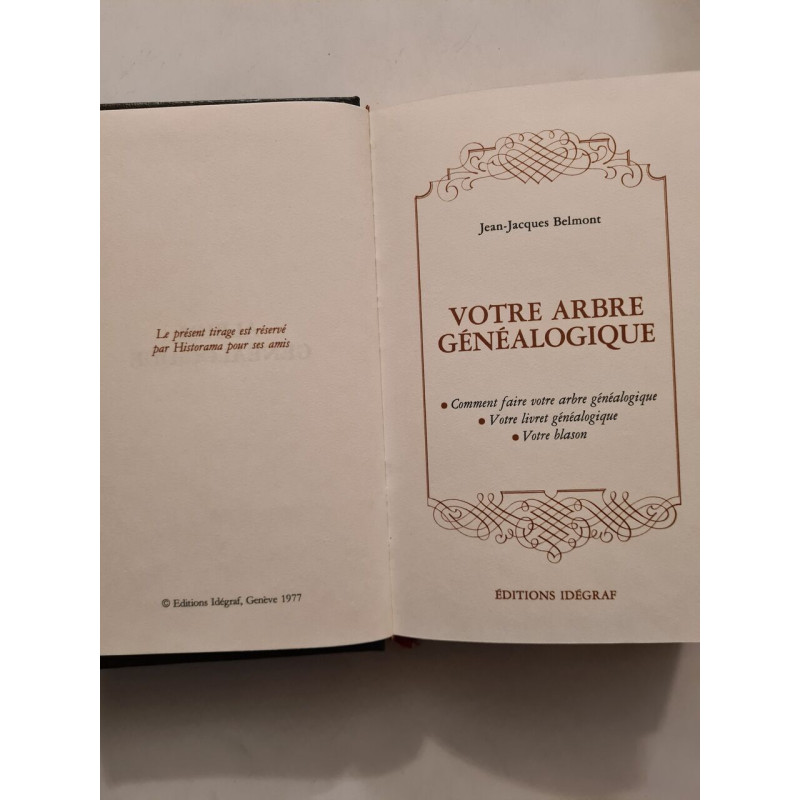 Votre arbre généalogique