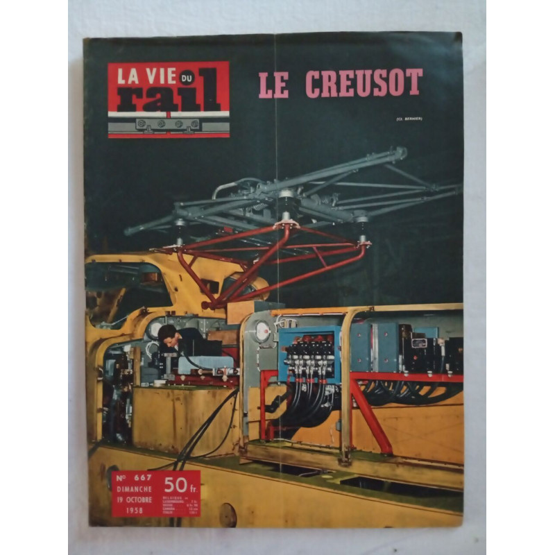La Vie du Rail N.667 - octobre 1958