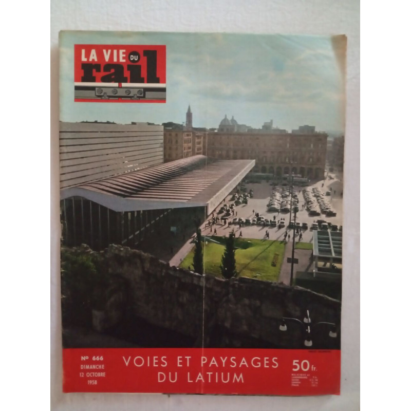 La vie du rail N.666 - octobre 1958