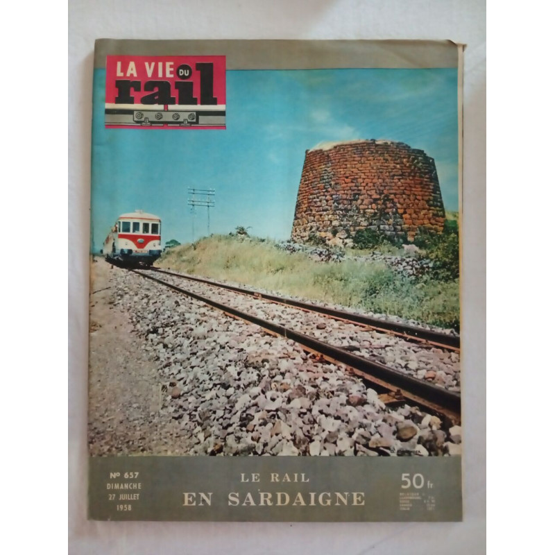 La vie du rail N.657 - juillet 1958