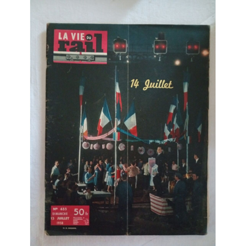 La Vie du Rail N.655 - juillet 1958