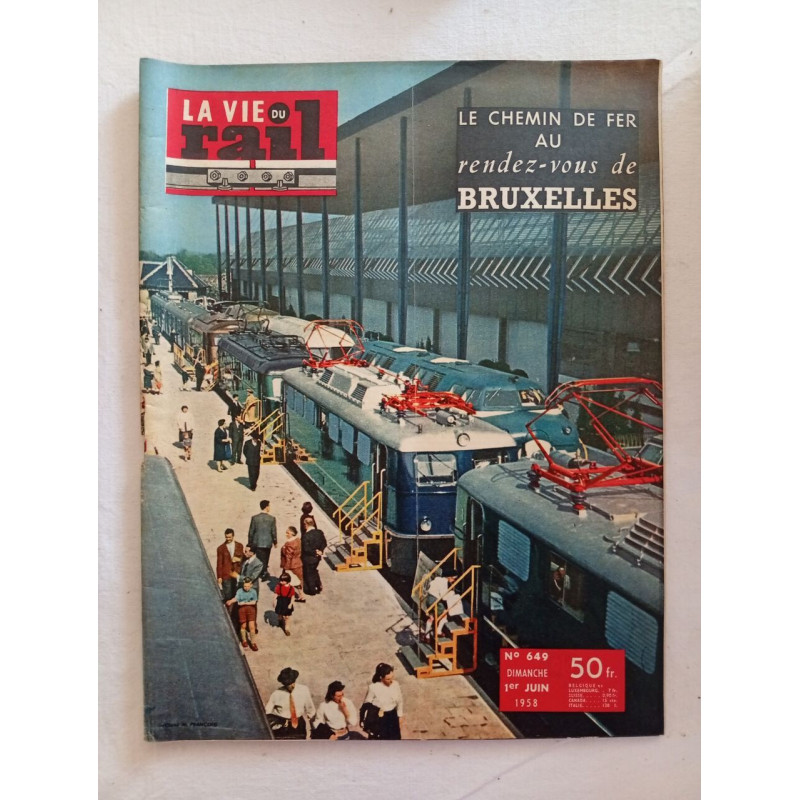 La vie du rail N.649 - juin 1958