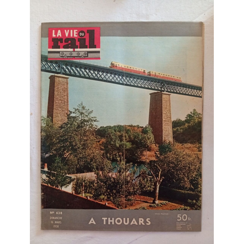 La vie du rail N.638 - mars 1958