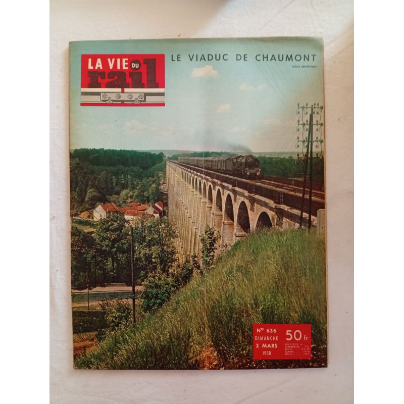 La vie du rail N.636 - mars 1958