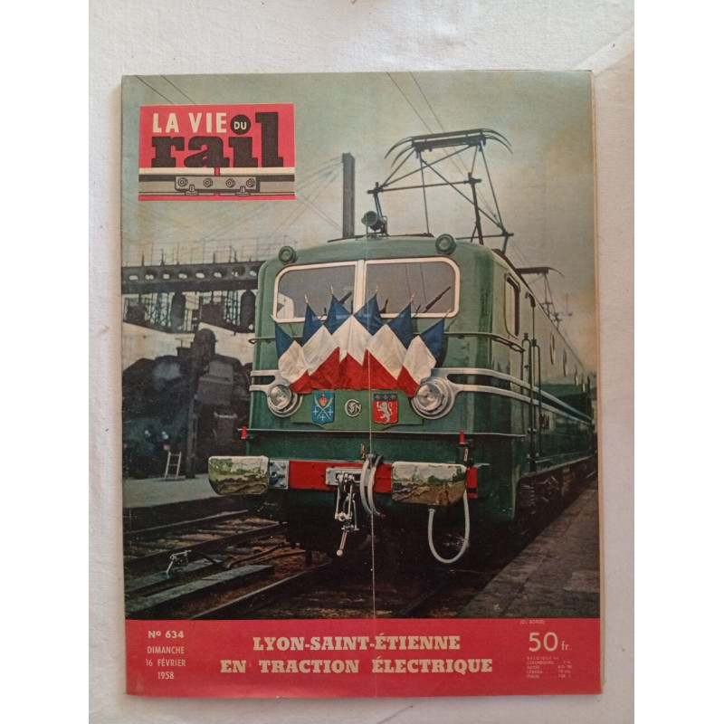 La Vie du Rail N.634 - fevrier 1958