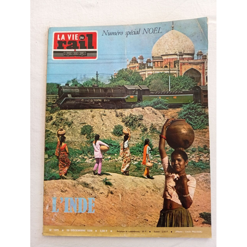 La Vie du Rail N.1271- Numéro spécial NOËL - decembre 1970