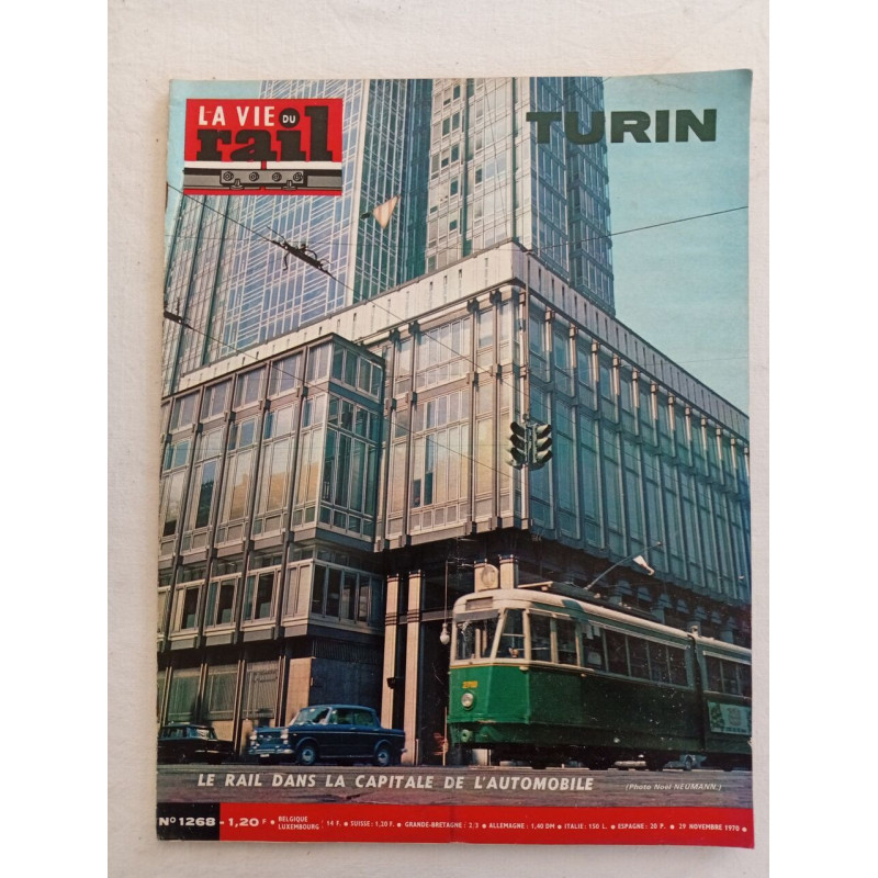 La vie du rail N.1268 - novembre 1970