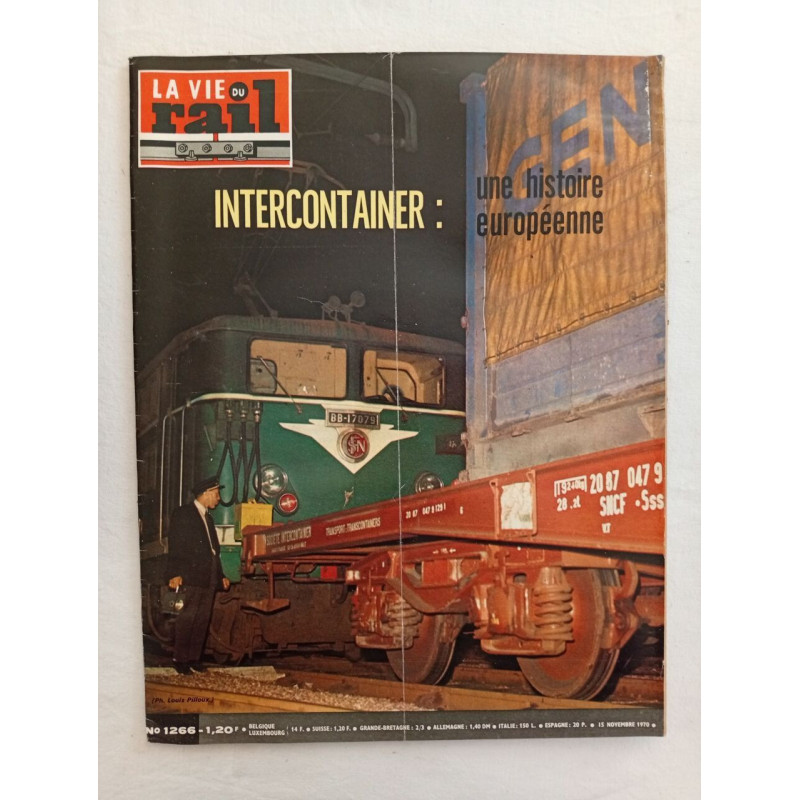La Vie du Rail N.1266 - novembre 1970
