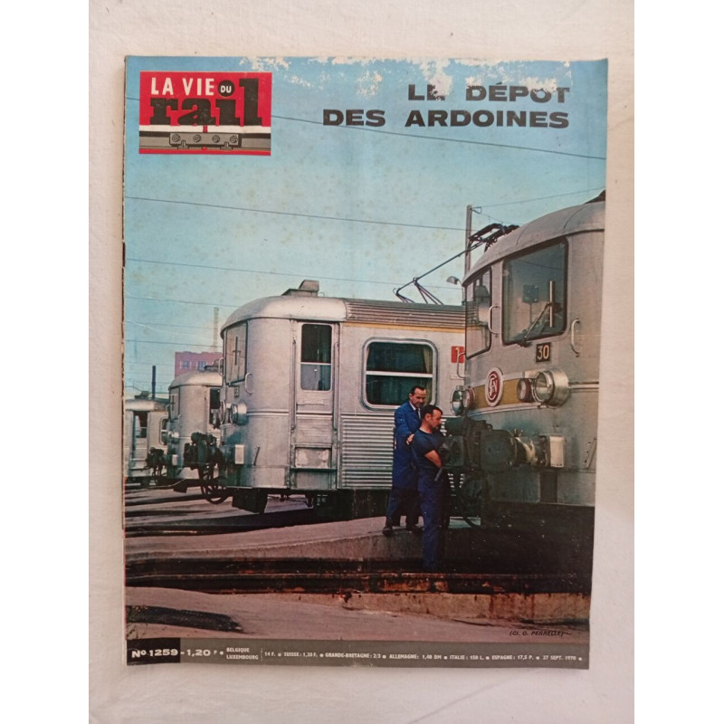La Vie du Rail N.1259 - septembre 1970