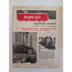 Paris-Est supplément mensuel à La Vie du Rail - N° 1257
