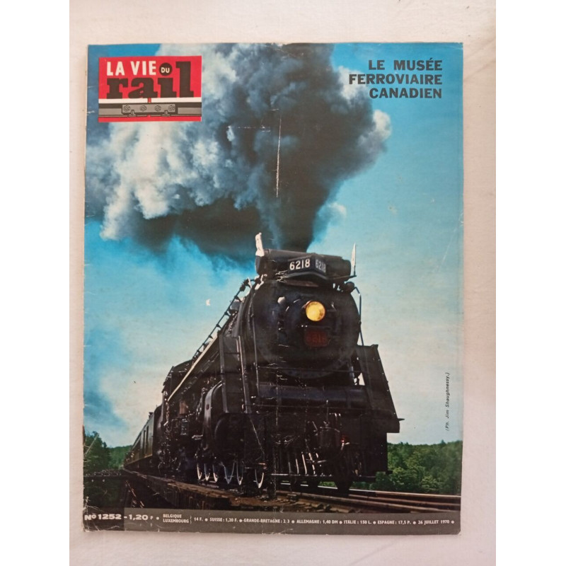 La Vie du rail N.1252 - juillet 1970