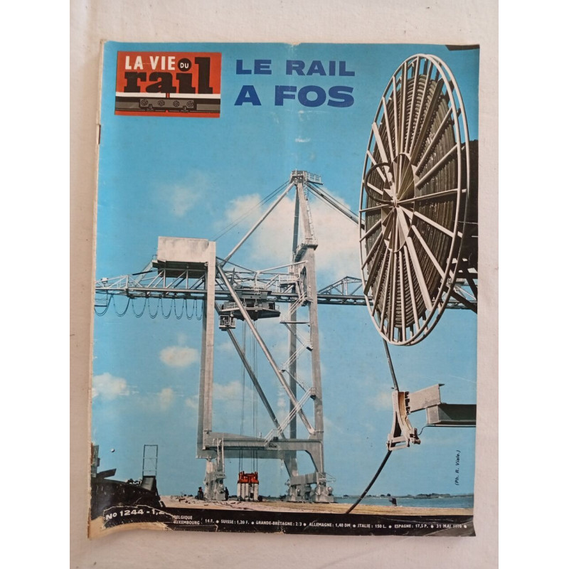 La vie du rail N.1244 - mai 1970