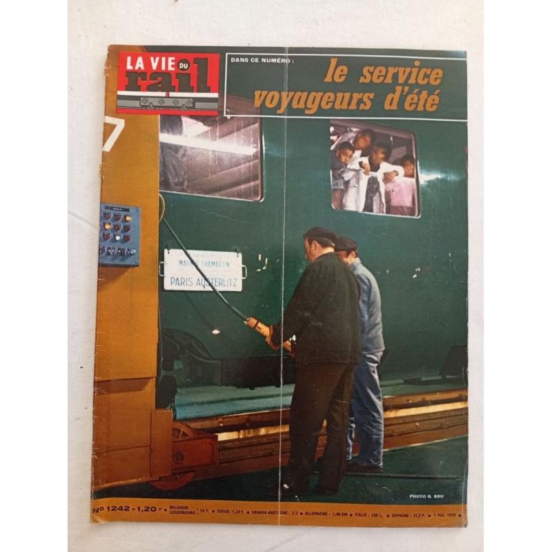La vie du rail N.1242 - mai 1970