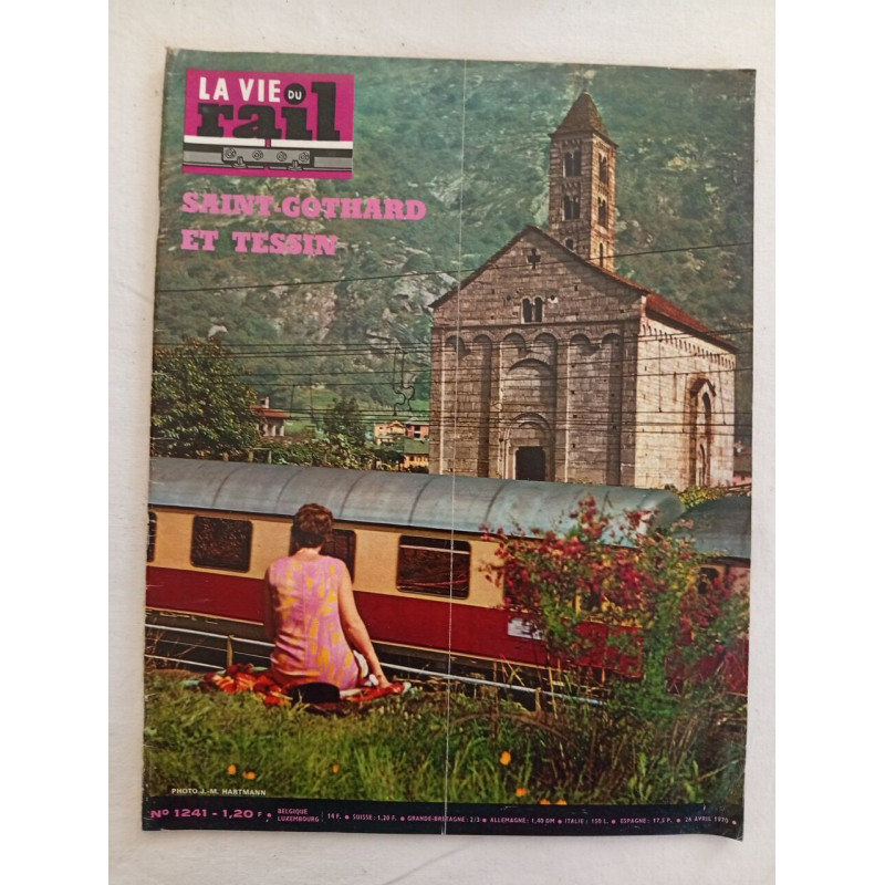 La vie du rail N.1241 - avril 1970