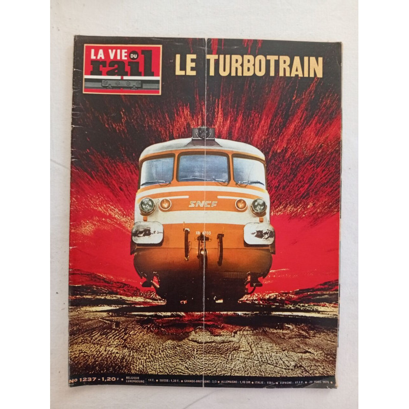 La Vie du Rail N1237 - mars 1970