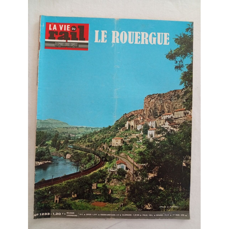 La vie du rail N.1233 - mars 1970