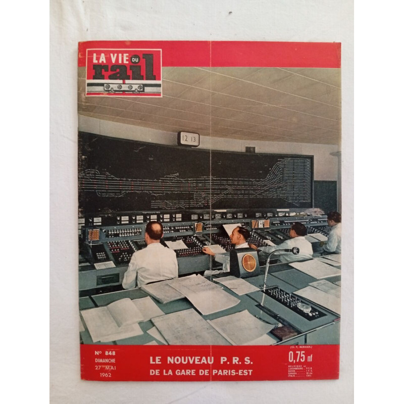 La Vie du Rail N.848 - mai 1962