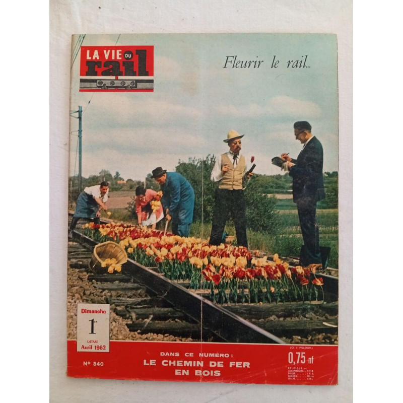 La vie du rail N.840 - avril 1962