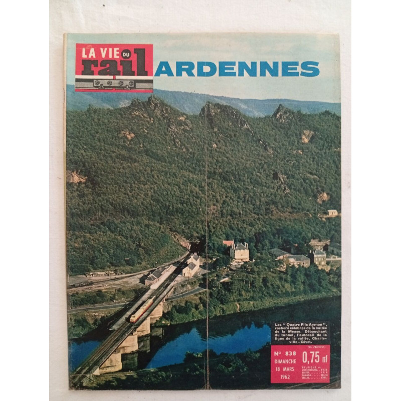 La vie du rail N.838- mars 1962