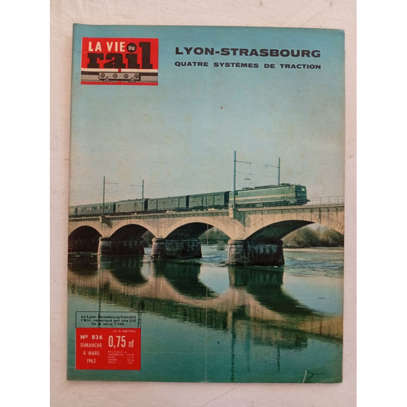 La vie du rail N.836 - mars 1962
