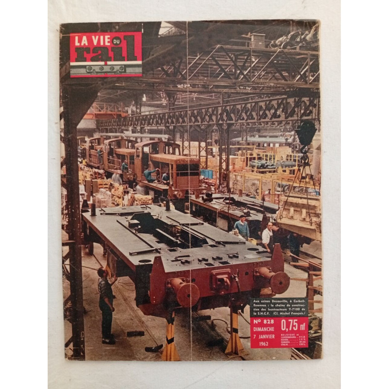 La Vie du Rail N.828 - janvier 1962