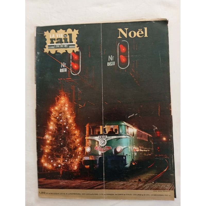 La Vie du Rail Noël N.876 - decembre 1962