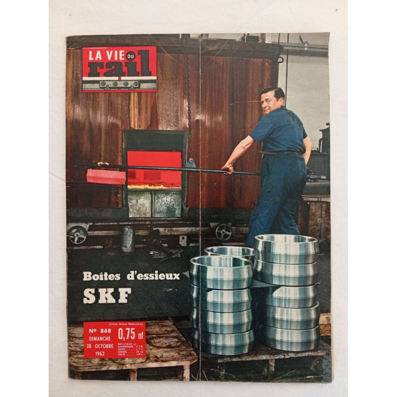 La Vie du rail N.868 - octobre 1962