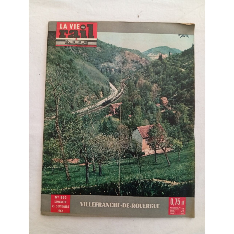 La Vie du Rail N.863 - septembre 1962