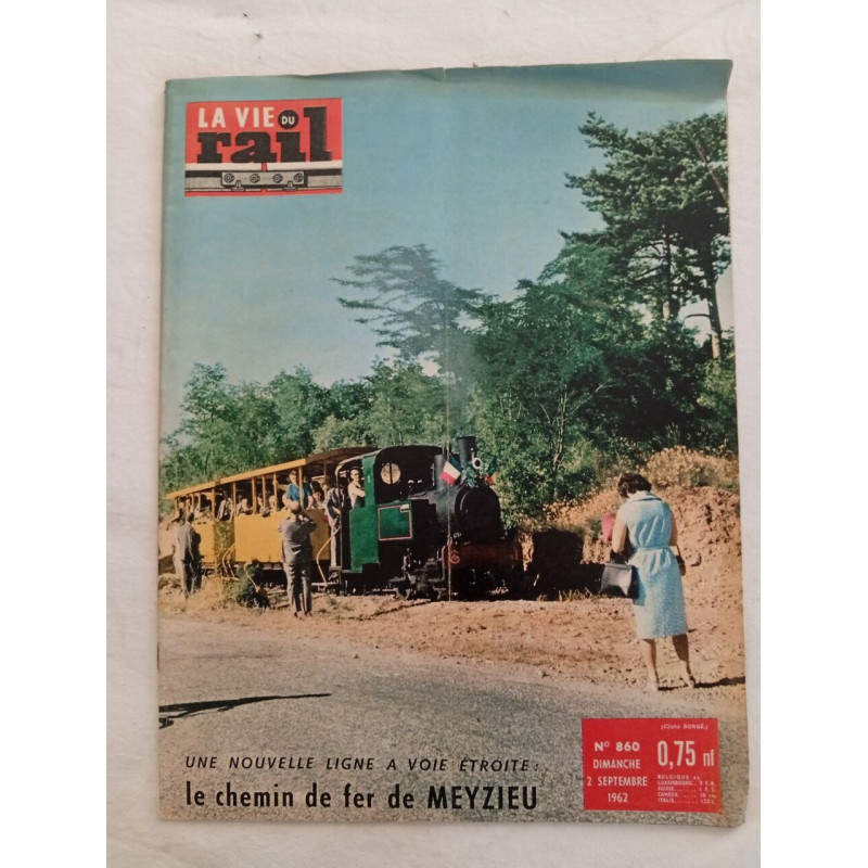 La Vie du Rail N.860 - septembre 1962