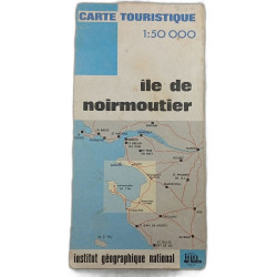 Carte touristique 1:50 000 Île de Noirmoutier