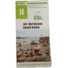 Carte topographique 14 st-brieuc morlaix