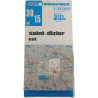 Carte topographique 30 15 est Saint-Dizier est
