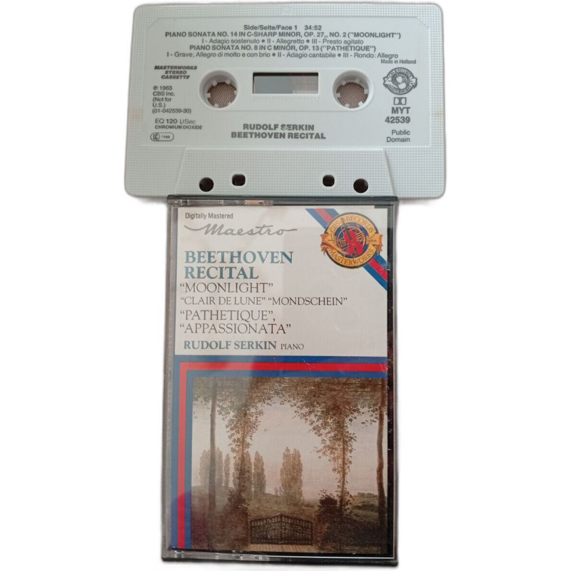 K7 Audio - Beethoven Recital "Moonlight" "Clair de Lune"...