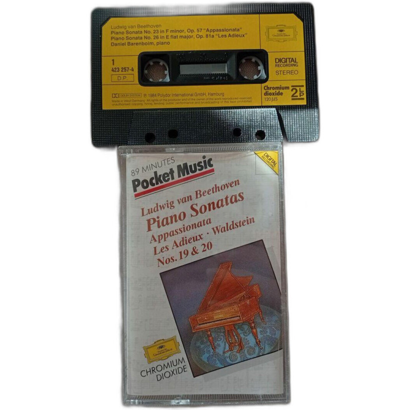 K7 Audio - Piano Sonatas Appassionata Les Adieux Waldstein Nos. 19...