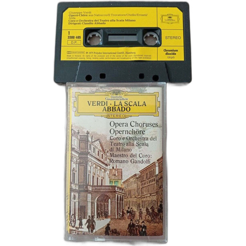 K7 Audio - Verdi La Scala Abbado Opera Choruses Opernchöre Coro e...