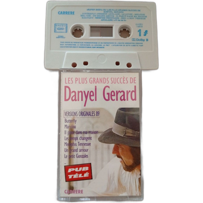 K7 Audio - Les plus grands succès de Danyel Gérard