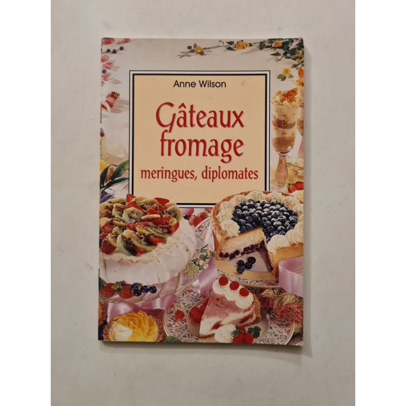 Gâteaux fromage meringues diplomates